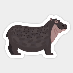 Hippopotamus Sticker